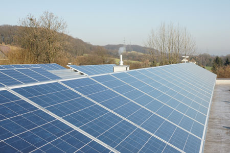 Photovoltaikanlage der ServeNet GmbH